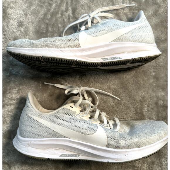 Nike Air Zoom Pegasus 36 White Running Shoes Sneakers Womens Size 8 AQ2210-100 - Picture 3 of 7